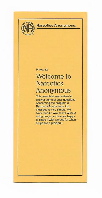 IP 22 Welcome to Narcotis Anonymous